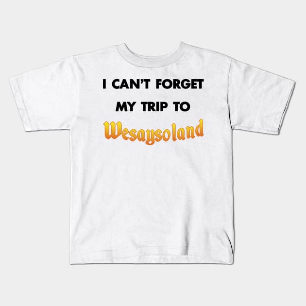 Souvenir shirt Kids T-Shirt by old_school_designs